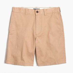 J Crew Khaki Chino Shorts 9" inseam size 32